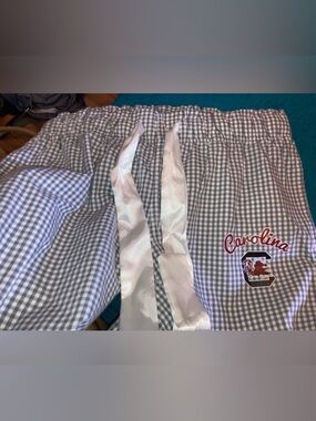 USC South Carolina Gamecocks Football Ladies
MD Gingham Sleep Pajamas Pants New!